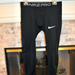 Nike Bottoms | Boys Nike Pro 3/4 Dri-Fit Black Tights Size Large | Color: Black | Size: Lb