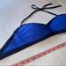 Athleta Swim | Euc Athleta Molded Bandeau Halter Blue And Navy Bikini Top Sz Large. | Color: Blue | Size: L