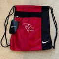 Nike Bags | Nike Draw String Backpack Nwt | Color: Black/Red | Size: Os