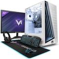 Vibox I-40 Gaming PC - 21.5" Monitor Bundle - Quad Core AMD Ryzen 3200G Processor - Radeon Vega 8 Graphics - 16GB RAM - 1TB SSD - Windows 11 - WiFi