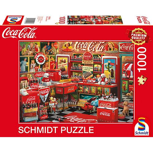 Coca Cola Nostalgie Shop 1000 Teile Premium Puzzle