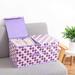 Rebrilliant Fabric Box Fabric in Indigo/White | 13.77 H x 23.62 W x 16.53 D in | Wayfair 4BBE1DCEE77A484DAF1407E6A90B2C0E