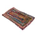 39 x 20 x 0.5 in Area Rug - Dakota Fields Braided Antionette Area Rug Cotton | 39 H x 20 W x 0.5 D in | Wayfair 8C9D1F9F01CD4548AD15C711A2EC0861