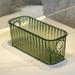 Everly Quinn Jewelry Organizer Tray in Green | 3.62 H x 9.68 W x 3.94 D in | Wayfair 249DAD732B664D5088B4B59E856FF6AC