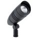 Kichler C-Series 5 1/4"H Black LED Outdoor Spot Light