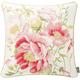 Coussin tapisserie multi pivoines Blanc 50 x 50