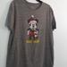 Disney Tops | Disney Mickey Mouse Christmas T Shirt, Size Large | Color: Gray/Red | Size: L