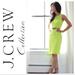 J. Crew Dresses | *Nwt* J. Crew Collection Lace Sheath Dress In Yellow, Size 4 | Color: Yellow | Size: 4