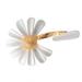 Kate Spade Jewelry | Kate Spade Adjustable Into The Bloom Flower Ring | Color: Gold/White | Size: 7
