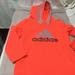 Adidas Shirts & Tops | Boys Adidas Orange Hooded Sweatshirt Fleece Lined Size 7 | Color: Gray/Orange | Size: 7b