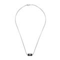 Emporio Armani Necklace for Men Essential, Length: 525mm, Width: 18mm Silver Stainless Steel Necklace, EGS2919040