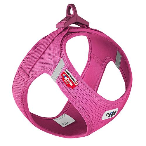 Curli Vest Geschirr Clasp Air-Mesh, fuchsia Größe M 43,4-49cm Hund