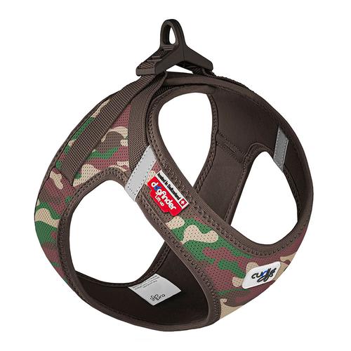 Curli Vest Geschirr Clasp Air-Mesh, camouflage Größe M Hund