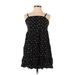 Old Navy Casual Dress - A-Line Square Sleeveless: Black Dresses - Women's Size X-Small