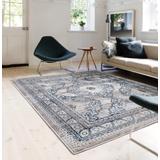 Luxe Weavers Woodbridge Collection 2537 Grey 5x7 Oriental Geometric Area Rug - Luxe Weavers 2537 Grey 5x7