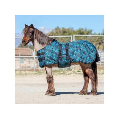 Kensington Signature Collection 1200D Mini Turnout Blanket - 46 - Medium (180g) - Printed Atlantis - Smartpak