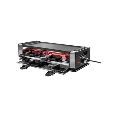 Finesse Basic grill de intérieur 8 personne(s) 1200 w Noir, acier inoxydable - Unold