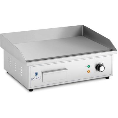 Elektro Grillplatte Griddleplatte Bratplatte 530 x 350 mm glatt 3.000 w