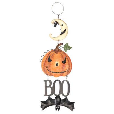 Sunset Vista Designs 014865 - Halloween Boo Sign (KD219) Wall Decor Word Art