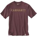 Carhartt Logo Graphic T-Shirt, rot, Größe S