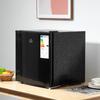 HOMCOM Mini Freezer Countertop, 1.1 Cu.Ft Compact Upright Freezer with Removable Shelves, Reversible Door for Home, Dorm