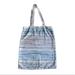 Anthropologie Bags | Anthropologie Striped Canvas Tote Bag | Color: Blue/White | Size: Os