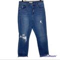 Madewell Jeans | Madewell Jeans The High Rise Slim Boy Jean 28 | Color: Blue | Size: 28