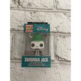 Disney Holiday | Funko Pocket Pop! Keychain Snowman Jack Disney Nightmare Before Christmas 3inche | Color: Black/White | Size: Os