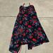Madewell Dresses | Madewell Navy Blue Floral Dress | Color: Blue/Red | Size: S