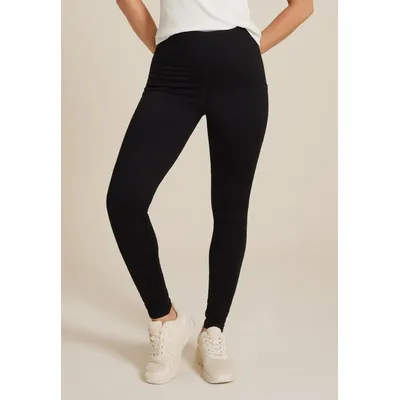 Maurices Women's Black Super High Rise Luxe Pocket Leggings Size XX Large