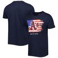 Men's New Era Navy Oakland Athletics 4th of July Jersey T-Shirt