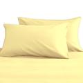 Pizuna Luxurios Cotton Housewife Pillowcases 2 Pack Mellow Yellow 48x74cm, 1000 Thread Count Long Staple Combed Cotton Thick Pillow Cover, Soft Sateen Housewife Pillow Cases (Cooling Pillowcase)