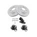 2000-2006 GMC Yukon XL 1500 Front Brake Pad and Rotor and Wheel Hub Kit - DIY Solutions