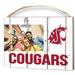 Washington State Cougars 8'' x 10'' Weathered Clip It Frame