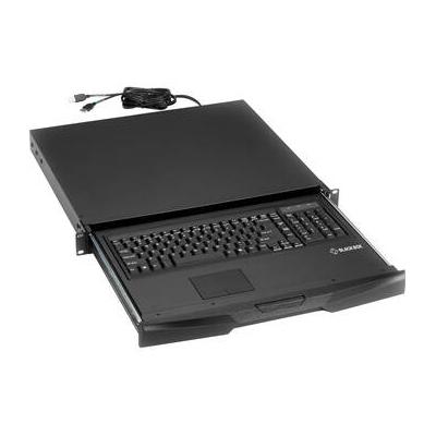 Black Box Rackmount Keyboard Tray with Keyboard & ...