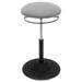 Mount-It Ergonomic Standing Desk Stool w/ Padded Seat, Adjustable Height & Non-Slip Rubber Base Plastic/Fabric in Gray | Wayfair MI-932