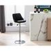 Latitude Run® Swivel Adjustable Height Bar Stool Upholstered/Metal in Black | 18.11 W x 19.49 D in | Wayfair 5E2F6B1C3BDF4696AEA6F376EBDF09DF