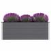 Arlmont & Co. Raised Garden Bed Raised Flower Bed w/ Open Bottom Plant Box Gray WPC Wood/Plastic in Brown | 35.8 H x 39.4 W x 39.4 D in | Wayfair