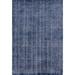 Blue 72 x 48 x 0.27 in Area Rug - Gracie Oaks Solid/Striped Liabah Runner Rug berry-Ivory Color Wool | 72 H x 48 W x 0.27 D in | Wayfair