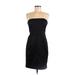 Express Design Studio Casual Dress - Sheath: Black Solid Dresses - Women's Size 6