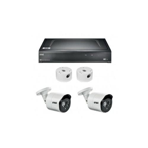 Kit Telecamere con nvr 4 Canali ip con 2 telecamere 5MP Urmet 1098/854