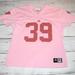 Adidas Tops | Adidas Wisconsin Badgers Pink Football Jersey Top Shirt V-Neck Pink Red #39 Xl | Color: Pink/Red | Size: Xlj