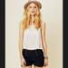 Free People Tops | Free People Summer Crochet Lace Crop | Color: Cream/White | Size: L