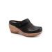 Women's Marquette Mules by SoftWalk in Black Nubuck (Size 7 1/2 M)