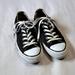 Converse Shoes | Convers All Star Size 8 Men's Unisex Distressed Black Athletic Tennis Shoes. | Color: Black/White | Size: 8