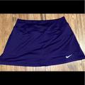 Nike Skirts | Dark Purple Nike Dri Fit Tennis Skirt | Color: Purple | Size: M