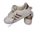 Adidas Shoes | Adidas White And Metallic Bronze Sneakers Women’s Size 8 | Color: White | Size: 8