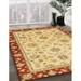 Brown/Red 84 x 60 x 0.08 in Area Rug - Rug Tycoon 100% Machine Washable Abstract 2991 Area Rug Polyester/Chenille | 84 H x 60 W x 0.08 D in | Wayfair