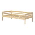 South Shore Sweedi Twin Daybed Natural Wood in Brown/Green | 26 H x 42.5 W x 77 D in | Wayfair 13560