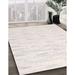 White 120 x 96 x 0.08 in Area Rug - Corrigan Studio® 100% Machine Washable Midcentury Modern 304 Area Rug /Chenille | Wayfair